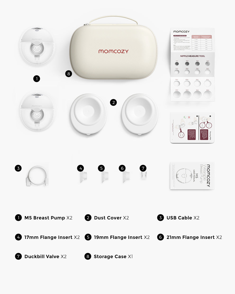 Tire-lait électrique portable tout-en-un M5 – Tirez sans douleur