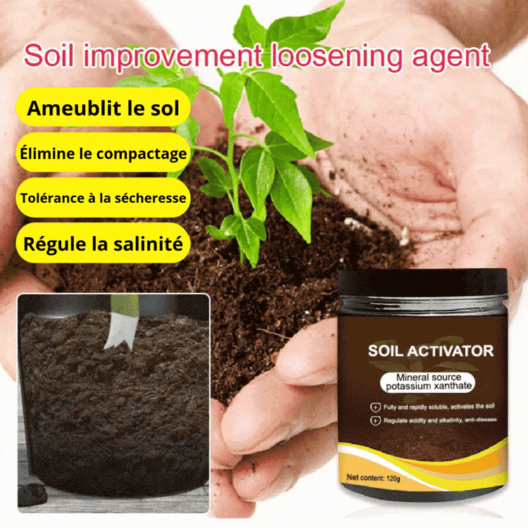 🍃🔥 Acheter 2 Obtenir 1 (3 PCS) 🔥 Agent de relâchement d'amélioration du sol