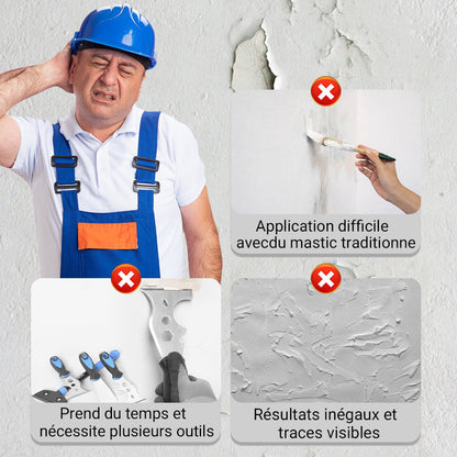 Kit Spray Réparateur de Mur – Anti-Poussière et Saleté