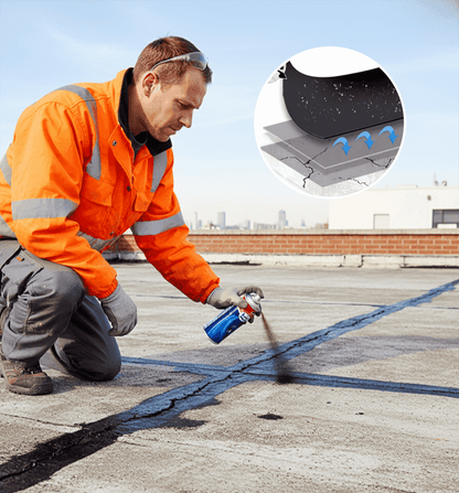 Spray d'étanchéité imperméable pour la réparation des fuites