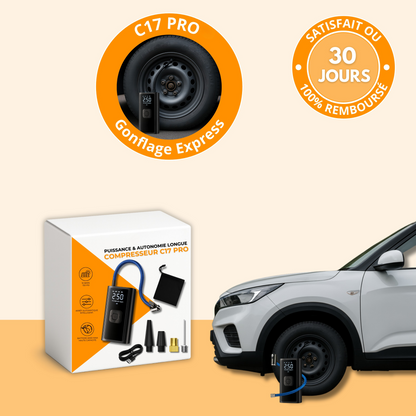 C17 PRO – Compresseur d’Air Professionnel et Intelligent Sans Fil