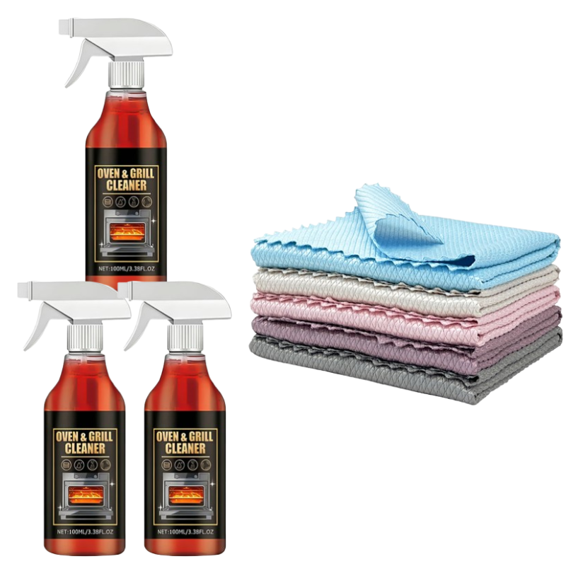 📢📢50 %  DE RÉDUCTION !! ⏰Nettoyant pour four et grill en spray