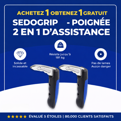 SedoGrip - Poignée d'Assistance 2 en 1