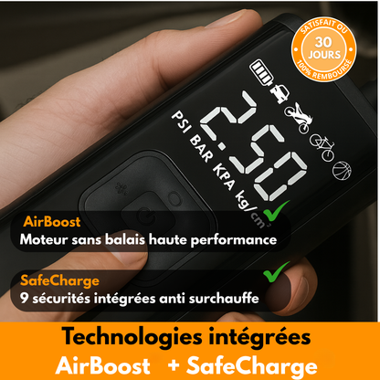 C17 PRO – Compresseur d’Air Professionnel et Intelligent Sans Fil