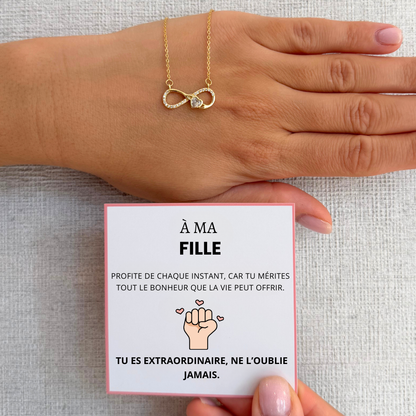 Collier Lucky Charm : Éternité & Protection (Édition Spéciale Fille)