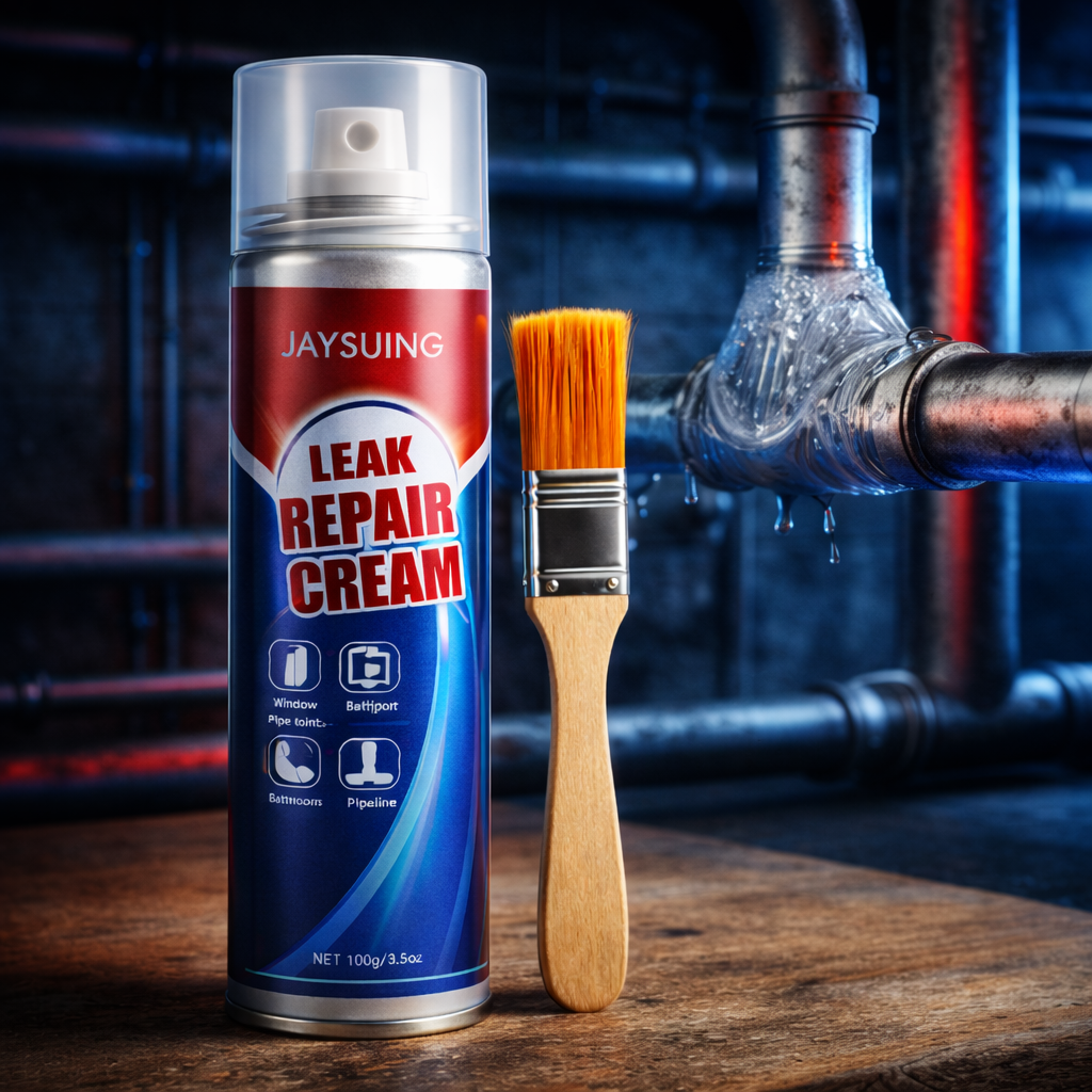 Spray d'étanchéité imperméable pour la réparation des fuites