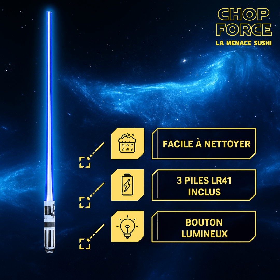 ChopForce LED – Baguettes Sabre Laser Sushi