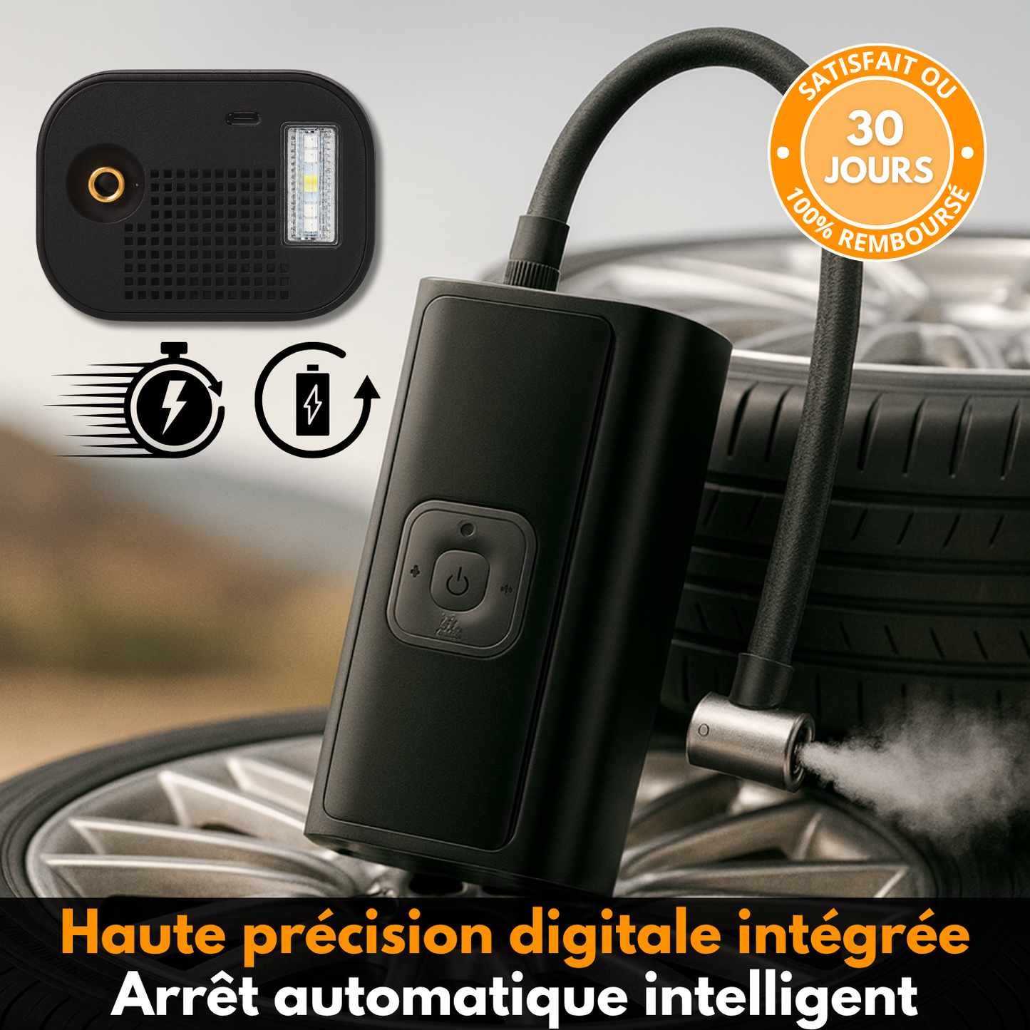 C17 PRO – Compresseur d’Air Professionnel et Intelligent Sans Fil