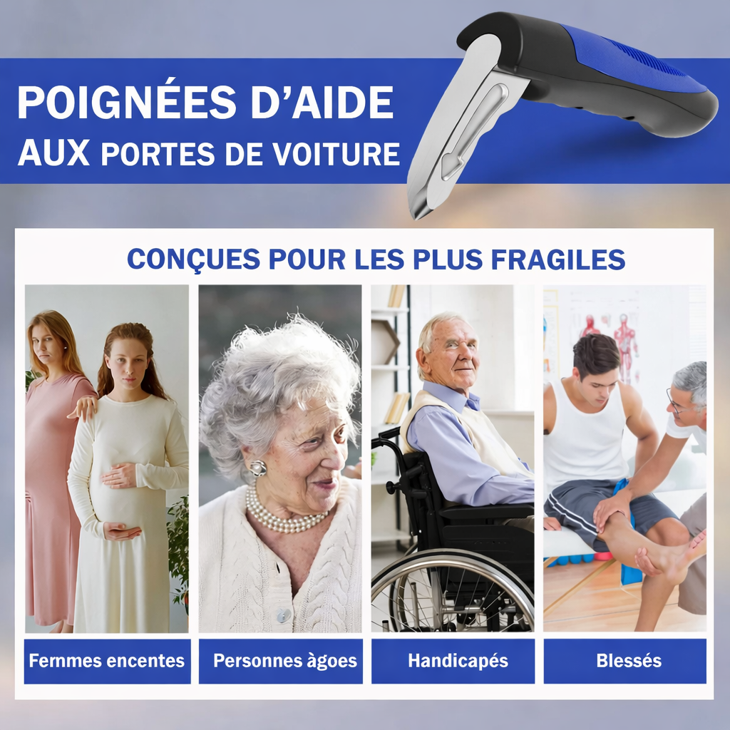 SedoGrip - Poignée d'Assistance 2 en 1