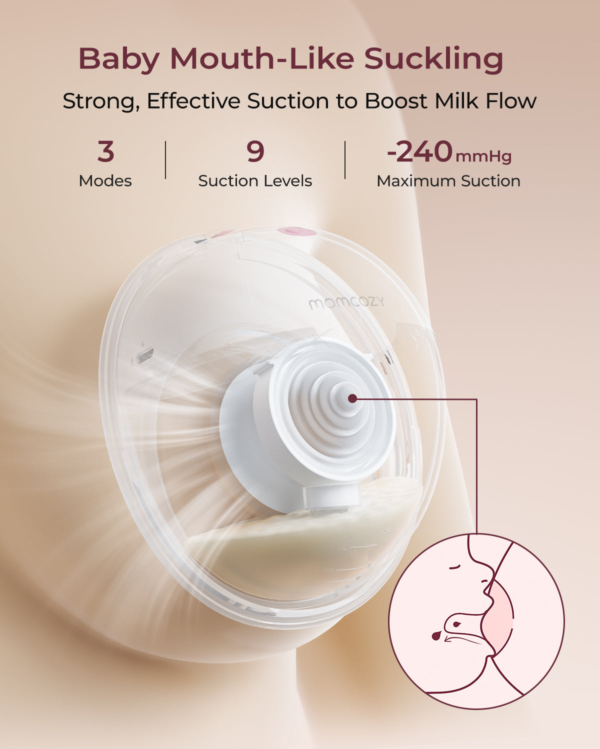 Tire-lait électrique portable tout-en-un M5 – Tirez sans douleur