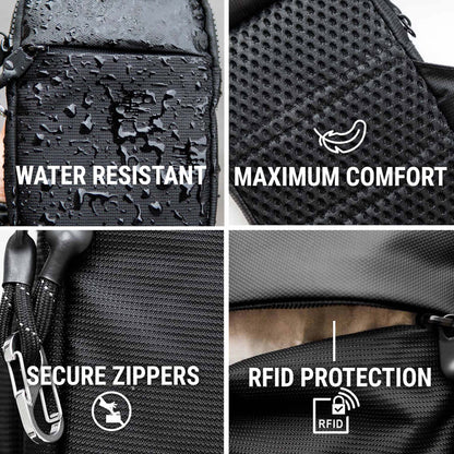 Sling Bag Ultra-Légère : Sécurité et Style pour vos Aventures Quotidiennes.