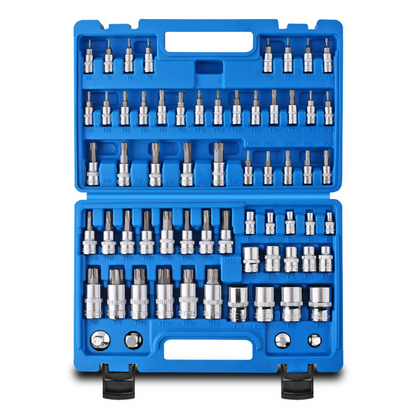 🏆🔩 Coffret de douilles ultime pour mécaniciens – Coffret de douilles en acier CR-V 🔧 50 % de réduction