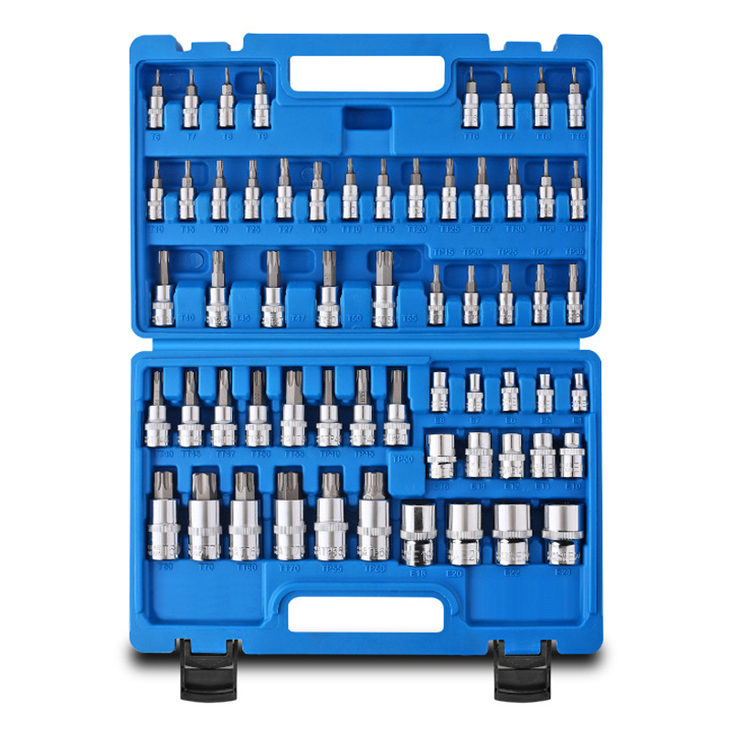 🏆🔩 Coffret de douilles ultime pour mécaniciens – Coffret de douilles en acier CR-V 🔧 50 % de réduction