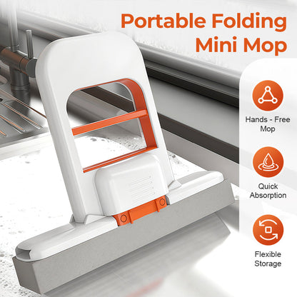 Mini Serpillière Autonettoyante Portable – Multi-surfaces