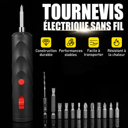 Tournevis Électrique Sans Fil | Bricolage Facile et Rapide