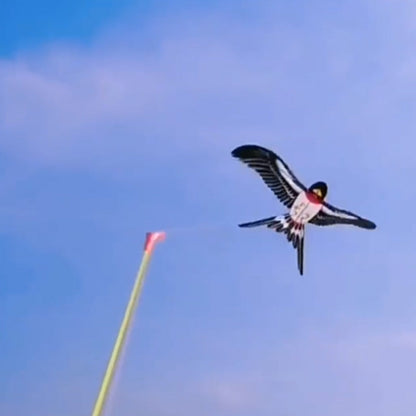 Cerf-Volant Magique avec Canne à Pêche – Lancement Facile & Sans Nœud