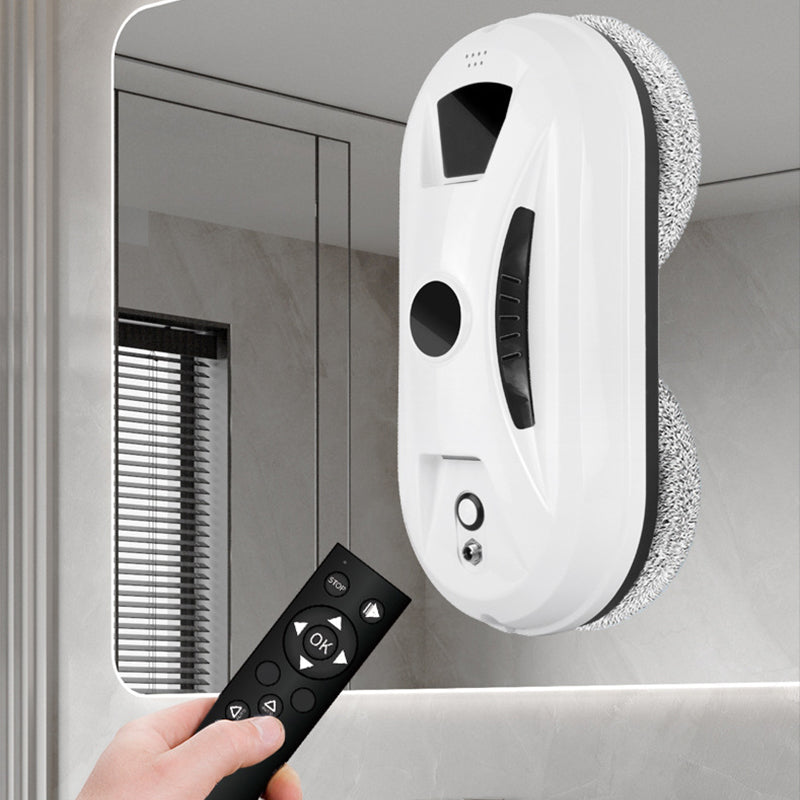 Robot Nettoyeur de Vitres Intelligent – Navigation IA, Double Patin Rotatif & Sécurité Anti-Chute