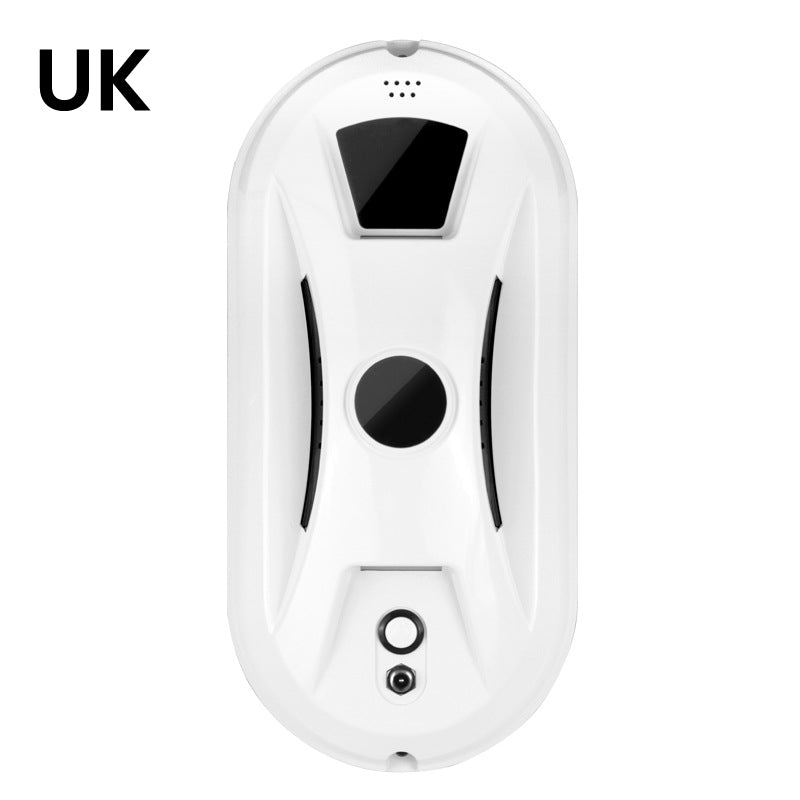 Robot Nettoyeur de Vitres Intelligent – Navigation IA, Double Patin Rotatif & Sécurité Anti-Chute