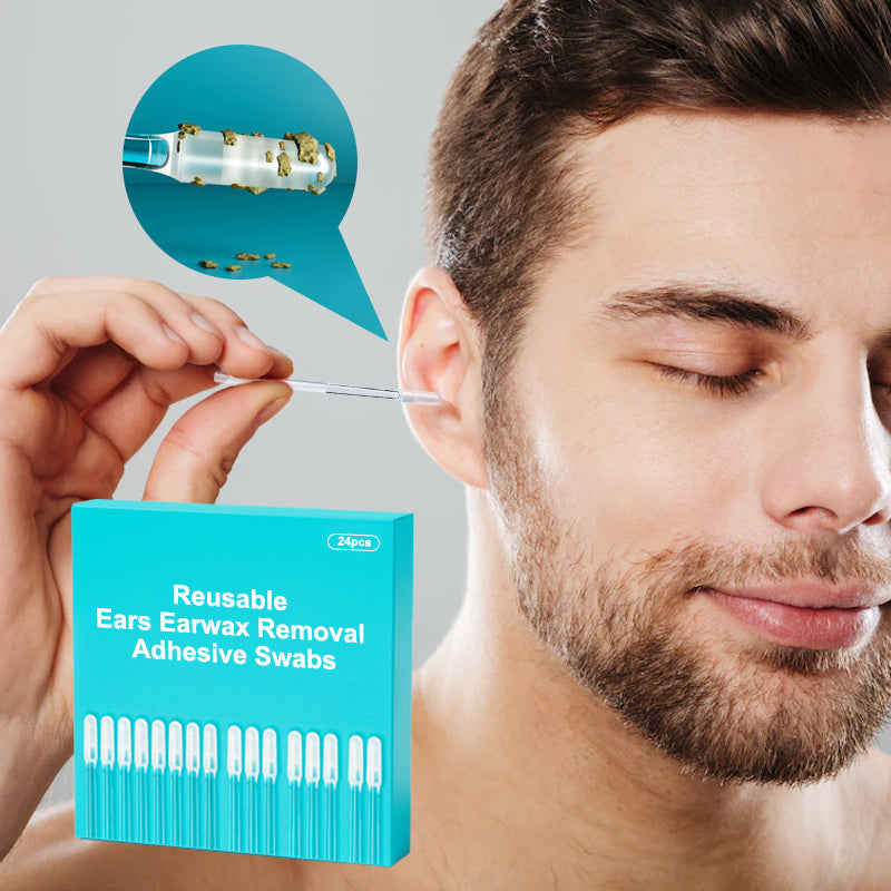 👂 ACHETEZ 1, OBTENEZ 1 GRATUIT! 🎁 Bâtonnet Adhésif Réutilisable de Nettoyage pour Conduit Auditif – Hygiénique, Efficace & Facile à Utiliser 🧼