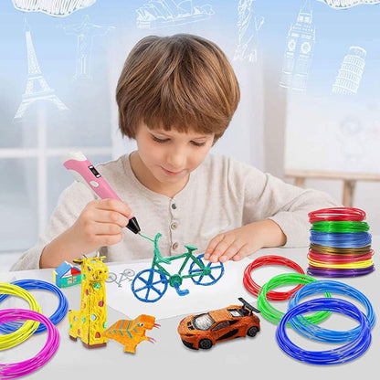 Stylo 3d - donnez vie aux dessins de votre enfant